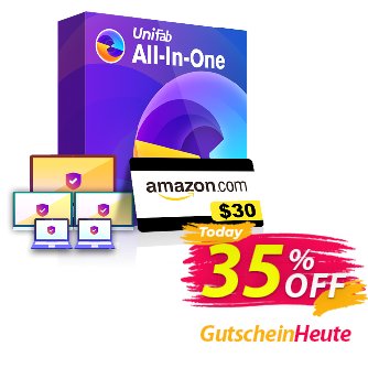 UniFab All-In-One Gutschein 35% OFF UniFab All-In-One, verified Aktion: Special sales code of UniFab All-In-One, tested & approved