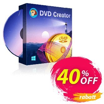 DVDFab DVD Creator - 1 year license  Gutschein 50% OFF DVDFab DVD Creator (1 year license), verified Aktion: Special sales code of DVDFab DVD Creator (1 year license), tested & approved