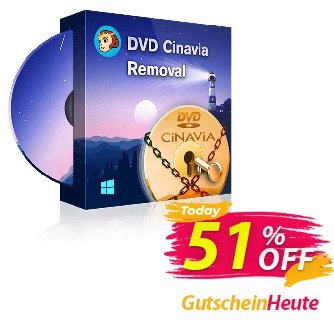 DVDFab DVD Cinavia Removal Gutschein 50% OFF DVDFab DVD Cinavia Removal, verified Aktion: Special sales code of DVDFab DVD Cinavia Removal, tested & approved