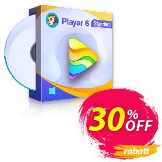 DVDFab Player 6 Standard Coupon, discount 30% OFF DVDFab Player 6 Standard, verified. Promotion: Special sales code of DVDFab Player 6 Standard, tested & approved