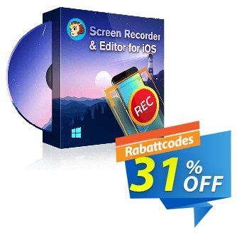 DVDFab Screen Recorder & Editor for iOS Gutschein 30% OFF DVDFab Screen Recorder & Editor for iOS, verified Aktion: Special sales code of DVDFab Screen Recorder & Editor for iOS, tested & approved
