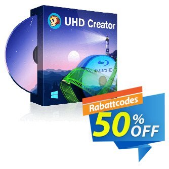 DVDFab UHD Creator Gutschein 50% OFF DVDFab UHD Creator, verified Aktion: Special sales code of DVDFab UHD Creator, tested & approved