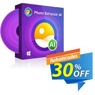 DVDFab Photo Enhancer AI (1 year license) Coupon, discount 30% OFF DVDFab Photo Enhancer AI (1 year license), verified. Promotion: Special sales code of DVDFab Photo Enhancer AI (1 year license), tested & approved
