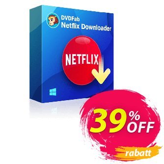 StreamFab Netflix Downloader - 1 Month License  Gutschein 40% OFF DVDFab Netflix Downloader, verified Aktion: Special sales code of DVDFab Netflix Downloader, tested & approved