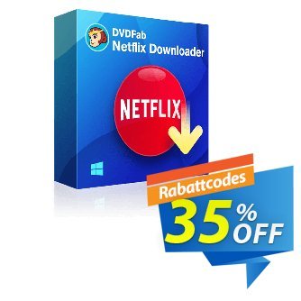 StreamFab Netflix Downloader (1 year License) Coupon, discount 40% OFF DVDFab Netflix Downloader (1 year License), verified. Promotion: Special sales code of DVDFab Netflix Downloader (1 year License), tested & approved