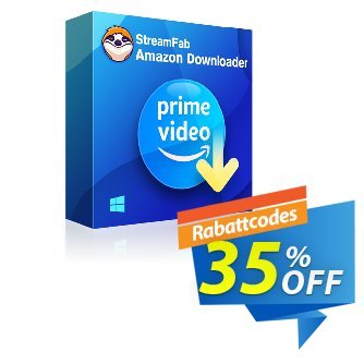 StreamFab Amazon Downloader Lifetime License Gutschein 35% OFF StreamFab Amazon Downloader Lifetime License, verified Aktion: Special sales code of StreamFab Amazon Downloader Lifetime License, tested & approved