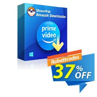 StreamFab Amazon Downloader - 1 month License  Gutschein 35% OFF StreamFab Amazon Downloader 1 month License, verified Aktion: Special sales code of StreamFab Amazon Downloader 1 month License, tested & approved