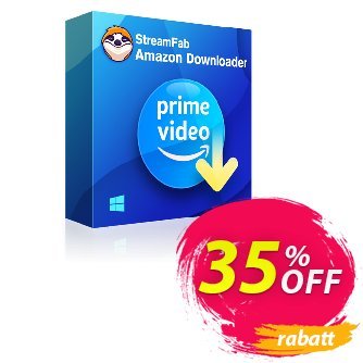 StreamFab Amazon Downloader (1 Year License) Coupon, discount 35% OFF StreamFab Amazon Downloader 1 Year License, verified. Promotion: Special sales code of StreamFab Amazon Downloader 1 Year License, tested & approved