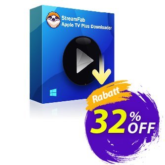 StreamFab Apple TV Plus Downloader - 1 Month  Gutschein 30% OFF StreamFab Apple TV Plus Downloader (1 Month), verified Aktion: Special sales code of StreamFab Apple TV Plus Downloader (1 Month), tested & approved
