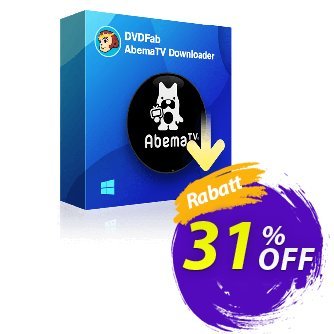 StreamFab AbemaTV Downloader (1 year License) Coupon, discount 30% OFF DVDFab AbemaTV Downloader (1 year License), verified. Promotion: Special sales code of DVDFab AbemaTV Downloader (1 year License), tested & approved