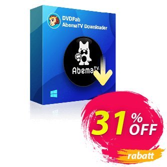StreamFab AbemaTV Downloader Lifetime Coupon, discount 30% OFF DVDFab AbemaTV Downloader Lifetime License, verified. Promotion: Special sales code of DVDFab AbemaTV Downloader Lifetime License, tested & approved