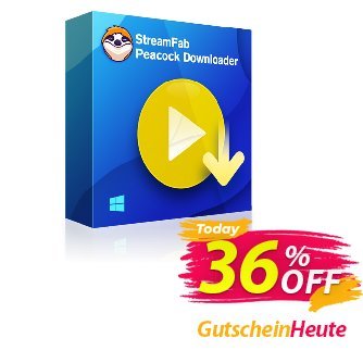 StreamFab Peacock Downloader - 1 Year  Gutschein 31% OFF StreamFab FANZA Downloader for MAC, verified Aktion: Special sales code of StreamFab FANZA Downloader for MAC, tested & approved