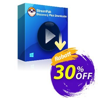 StreamFab Discovery Plus Downloader Lifetime Gutschein 30% OFF StreamFab Discovery Plus Downloader Lifetime, verified Aktion: Special sales code of StreamFab Discovery Plus Downloader Lifetime, tested & approved