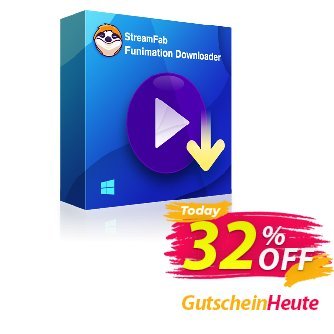 StreamFab Funimation Downloader PRO - 1 Month  Gutschein 30% OFF StreamFab Funimation Downloader PRO (1 Month), verified Aktion: Special sales code of StreamFab Funimation Downloader PRO (1 Month), tested & approved