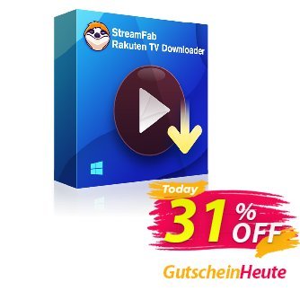 StreamFab Rakuten Downloader PRO Lifetime Coupon, discount 31% OFF StreamFab Rakuten Downloader PRO Lifetime, verified. Promotion: Special sales code of StreamFab Rakuten Downloader PRO Lifetime, tested & approved