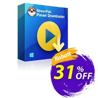 StreamFab Paravi PRO (1 Year) discount coupon 30% OFF StreamFab Paravi PRO (1 Year), verified - Special sales code of StreamFab Paravi PRO (1 Year), tested & approved