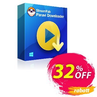 StreamFab Paravi PRO (1 Month) Coupon, discount 30% OFF StreamFab Paravi PRO (1 Month), verified. Promotion: Special sales code of StreamFab Paravi PRO (1 Month), tested & approved