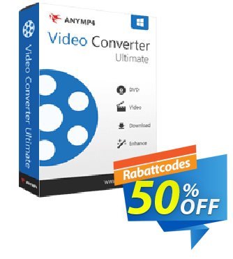 Any Video Converter UltimateErmäßigung Redirect coupon Product Avangate from Anymp4