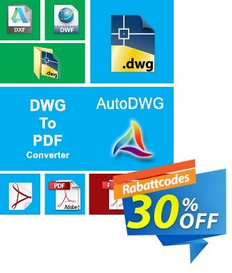 AutoDWG DWG to PDF Converter discount coupon 25% AutoDWG (12005) - 