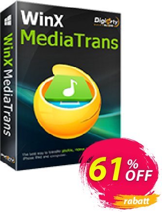 WinX MediaTrans STANDARD (3 Months License) Coupon, discount 76% OFF WinX MediaTrans (3 Months License), verified. Promotion: Exclusive promo code of WinX MediaTrans (3 Months License), tested & approved
