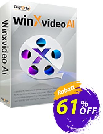 WinXvideo AI Gutschein 60% OFF WinXvideo AI, verified Aktion: Exclusive promo code of WinXvideo AI, tested & approved