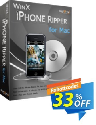 WinX iPhone Ripper for Mac Gutschein WinX iPhone Ripper for Mac big discounts code 2024 Aktion: big discounts code of WinX iPhone Ripper for Mac 2024