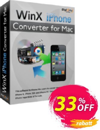 WinX iPhone Converter for Mac Coupon, discount WinX iPhone Converter for Mac hottest promo code 2024. Promotion: hottest promo code of WinX iPhone Converter for Mac 2024