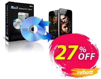 MacX iPhone DVD Ripper Coupon, discount MacX iPhone DVD Ripper stirring offer code 2024. Promotion: stirring offer code of MacX iPhone DVD Ripper 2024