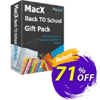 MacX Back-to-School Gift Pack Gutschein Special Pack - 2024 Back to School Aktion: Big deals code of MacX Back-to-School Gift Pack 2024
