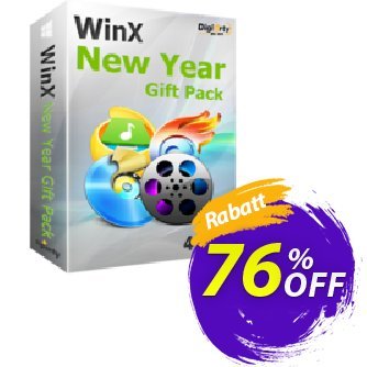 WinX New Year Special Gift Pack Gutschein 76% OFF WinX New Year Special Gift Pack, verified Aktion: Exclusive promo code of WinX New Year Special Gift Pack, tested & approved