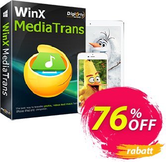 WinX MediaTrans Gutschein MediaTrans discount code for Windows Aktion: WinX MediaTrans coupon discount