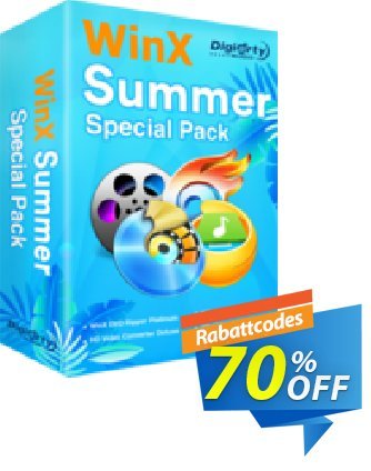 WinX Summer Video Special Pack | for 1 PC Coupon, discount 2024 B2S Pack. Promotion: hottest discount code of WinX Summer Video Special Pack | for 1 PC 2024