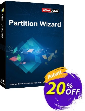 MiniTool Partition Wizard Enterprise discount coupon 20% off - reseller 20% off