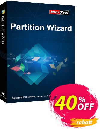 MiniTool Partition Wizard ProNachlass 40% OFF MiniTool Partition Wizard Pro, verified