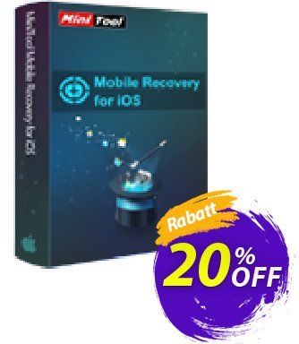MiniTool Mobile Recovery for iOS (1-Year) Coupon, discount 20% off. Promotion: 