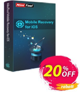 MiniTool iOS Mobile Recovery for Mac discount coupon 20% off - 