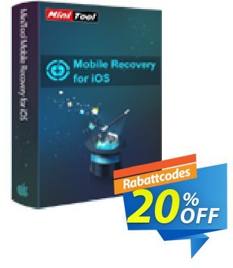 MiniTool iOS Mobile Recovery for Mac Lifetime discount coupon 20% off - 