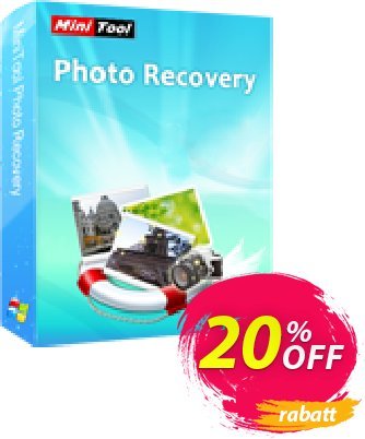 MiniTool Photo Recovery Ultimate Gutschein 20% off Aktion: 