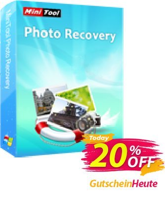 MiniTool Photo Recovery Deluxe Coupon, discount 20% off. Promotion: 