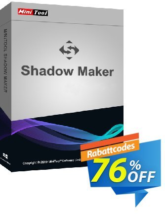 MiniTool ShadowMaker Pro Coupon, discount 20% off. Promotion: 