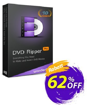 WonderFox DVD Ripper Pro (Family License) Coupon, discount WonderFox DVD Ripper Pro discount. Promotion: Special discount 