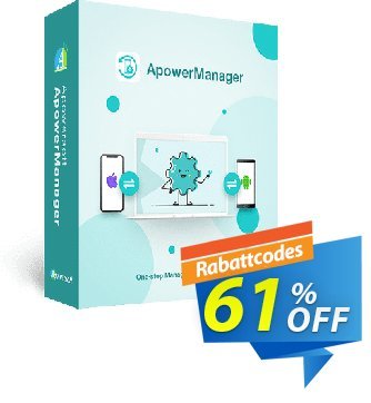 ApowerManager 1 Year License Coupon, discount ApowerManager Personal License (Yearly Subscription) wondrous sales code 2024. Promotion: excellent discounts code of ApowerManager Personal License (Yearly Subscription) 2024