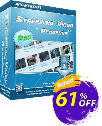 Apowersoft Streaming Video Recorder discount coupon Streaming Video Recorder Personal License best discounts code 2024 - Apower soft (17943)