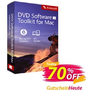 Aiseesoft DVD Software Toolkit for Mac Coupon, discount 50% OFF Aiseesoft DVD Software Toolkit for Mac 2024. Promotion: Fearsome deals code of Aiseesoft DVD Software Toolkit for Mac, tested in {{MONTH}}