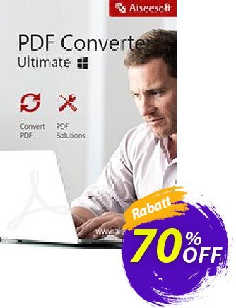 Aiseesoft PDF Converter Ultimate Coupon, discount Aiseesoft PDF Converter Ultimate special deals code 2024. Promotion: 40% Off for All Products of Aiseesoft
