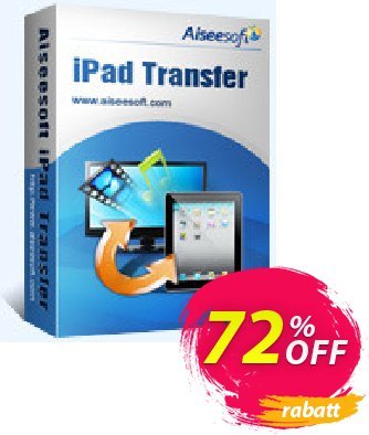 Aiseesoft iPad Transfer Coupon, discount 40% Aiseesoft. Promotion: 
