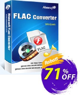 Aiseesoft FLAC Converter Coupon, discount Aiseesoft FLAC Converter amazing promo code 2024. Promotion: 40% Off for All Products of Aiseesoft
