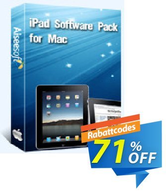 Aiseesoft iPad Software Pack for Mac Coupon, discount Aiseesoft iPad Software Pack for Mac best promo code 2024. Promotion: 40% Off for All Products of Aiseesoft