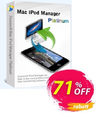 Aiseesoft Mac iPod Manager Platinum Coupon, discount 40% Aiseesoft. Promotion: 