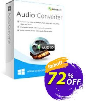 Aiseesoft Audio Converter discount coupon Aiseesoft Audio Converter marvelous deals code 2024 - 40% Off for All Products of Aiseesoft